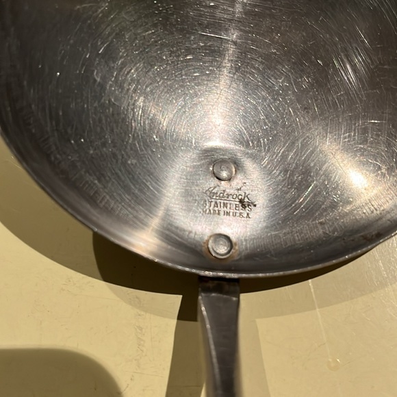 Vintage Art Deco Androck Stainless Ladle USA Brown Bakelite Bullet Handle 11.25" - Picture 13 of 16